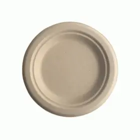 Be-frp6eb Better Earth 6 Inch Eco-bamboo Compostable Fiber Round Plate Kraft 1 000/case