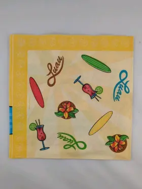 Psl-13478 Big Lots Luau Tropical Beach Pool Surf Summer Party Bulk Paper Luncheon Napkins