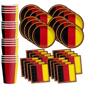 Germany1 Birthday Galore Germany German Flag Party Supplies Set Plates Napkins Cups Tableware Ki