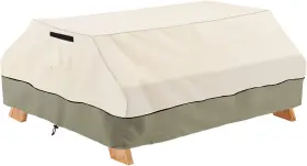 Yczz-1003-mb-72 Bitubi 70 / 72 Inch Heavy Duty Waterproof Picnic Table Cover - 600d Beige