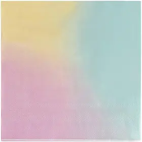 Blue Panda 843128118567 Paper Napkins For Rainbow Birthday Party 6.5 X Inches 150 Pack - Rainb