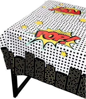 Blue Panda 843128132402 Comic Book Party Multi-colored Hero Design