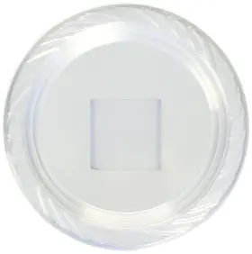 Blue Sky 729940002836 Clear Plastic Dinner Collection Salad Plates 7 Inch 40 Count - Perfectly Sized