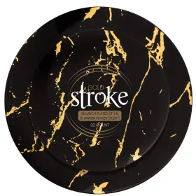 Blue Sky 729940028003 Gold Stroke Black Plate Combo 32-pack - 7.5 Inch And 10.25 Premium Hard Plasti