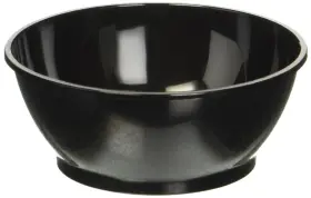Blue Sky 729940040043 Simcha Collection - 6oz Black Round Plastic Bowls 100 Count Elegant Dispo