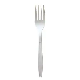 Boardwalk 749507005797 Disposable Plastic Forks Case Of 1 000 White Polystyrene Silverware