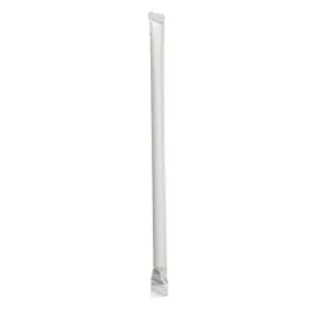 Bwkgstw775rw Boardwalk 749507006091 7.75 Inch Wrapped Giant Polypropylene Straws - Red/white Striped