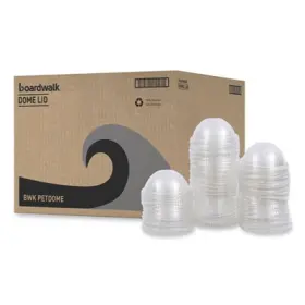 Boardwalk 749507977865 Lid Dome 14-24 Oz Clr Bwkpetdome