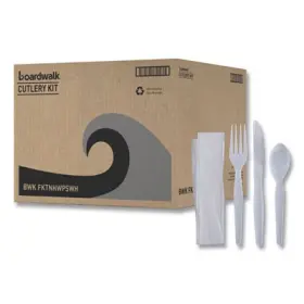 Boardwalk 749507978091 Utensil Kit Hwps F/k/t Wh Bwkfktnhwpswh