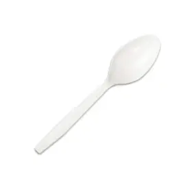 Boardwalk 749507989165 Heavyweight Polystyrene Cutlery Teaspoon White 1 000 Ct - Bwkspoonhw