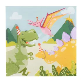 50068 Boland - Party Napkins Dino 20 Pieces 33 X Cm Mouth Cloth Table D