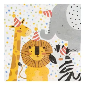 50212  Boland Set 20 Paper Napkins Safari 33 X Cm