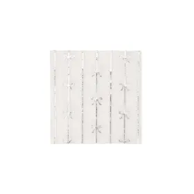 Bonjour Fete 753035863057 20 Pack Silver Bow Small Paper Napkins 3-ply Cocktail Party Table Decor
