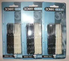 Bonny Bar 070636789822 New Party Forks 3 Packages Of 24 72 Black And White
