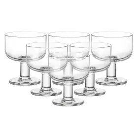 122110bbc021990 Bormioli Rocco Hosteria Set Of 6 Stackable Dessert Cups 8 Oz. Clear Tempered