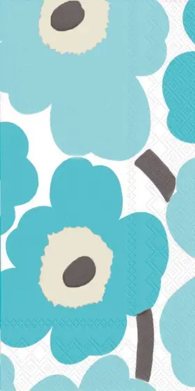 Boston International 686423667114 Ihr Ideal Home Range Dinner Napkins Marimekko Disposable 3ply Paper Hand Towels