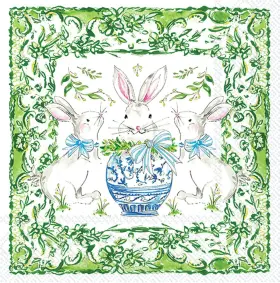 L052300 Boston International - Easter Bunnies Lunch Napkins