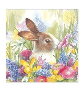 Boston International L814300 Easter Party Napkins Paper Decorative Disposable Decorations R