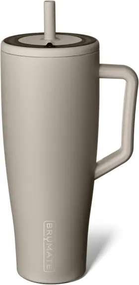 Br Mate 0195429050351 Era 40 Oz Tumbler With Handle And Straw 100% Leakproof 40oz Mocha