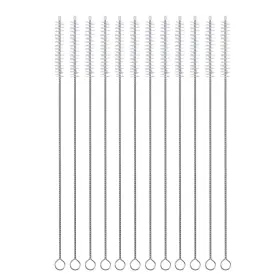 Brightbuy 787446917917 Drinking Straw Brush Set 50 Piece 9.05 Inch X 9 Mm Cleaner For Stainless Steel