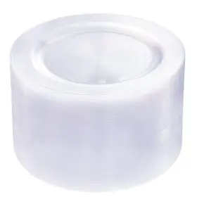 Bucla 778601613591 100pieces Clear Plastic Plates -10.25inch Disposable 10.25inch