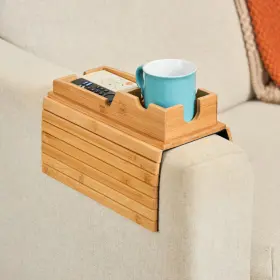 Callabor 860012816200 Couch Cup Holder Tray - Portable Sofa Arm Table Anti-spill Armchair Ca