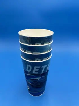 1pcu7255 Capital Cups Detroit Lions Nfl Football Plastic Cup Set 4 Spirit Tumbler 3d Graphic