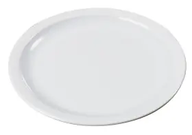 Kl201 Carlisle 077838610862 - 7 Inch Sandwich Plates Kingline Collection-white