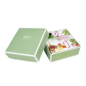 Caspari 025096964043 Christmas Flamingos Paper Cocktail Napkins - 40 Per Box
