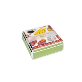 Caspari 025096984805 Coquillage Purple Boxed Cocktail Napkins - 40 Per Box