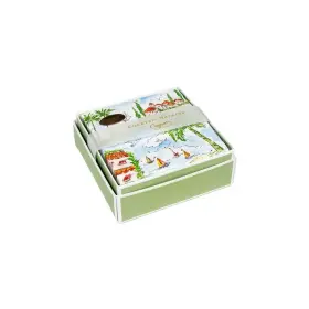 Caspari 025096984829 Mallorca Boxed Cocktail Napkins - 40 Per Box