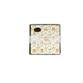 Caspari 025096984928 Deco Cocktails Boxed Cocktail Napkins - 40 Per Box