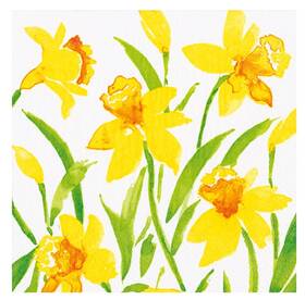 Caspari 18980l Paper Luncheon Napkins Spring Herald - 2 Packs