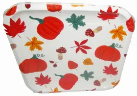 Celebrate It 195158162554 9 Inch Thanksgiving Harvest Square Paper Plates 12ct. By X 0.78