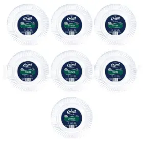 Chinet 037700380316 Crystal Premium Clear Dinner Plate 10 Inch 16ct Each Lot Of 7