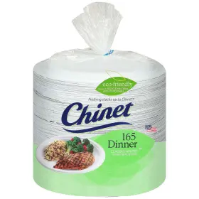 Chinet165diner Chinet 10 3/8 Inch Paper Dinner Plates 165count