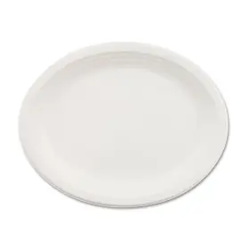 Huh21257ct Chinet Classic Paper Dinnerware Oval Platter 9 3/4 X 12 1/2 White 500/carton