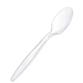6003 Ciaell 500pcs Clear Plastic Spoons - Heavy Duty 6.7inch Heavyweight