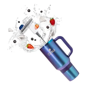 Tum40chm01-us Cirkul 40oz. Chameleon Stainless Steel Tumbler With 40 Ounces