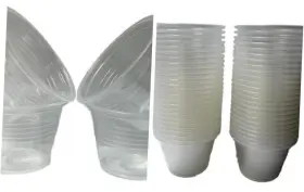 1bc500 Clear Lake Enterprises Disposable Plastic Power Bomber Shot Cups Or Bomb Glasses