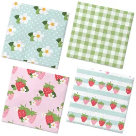 Cmusko 717181208209 40pcs Strawberry Napkins-berry First Birthday Decorations Summer T