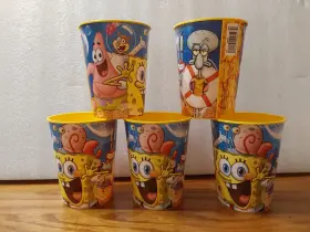 422627 Cnpres Spongebob Squarepants Nickelodeon Kids Birthday Party Favor 16oz Plastic Cup 5pc