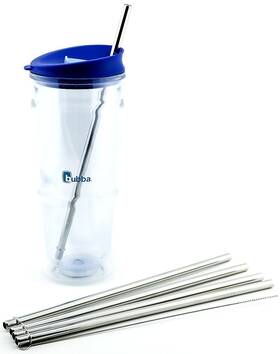 Cocostraw 4vex Bubbaenvy24 4 Pack For Bubba Envy 24 Oz Big Tumbler Perfectfit 18/8 Stainless