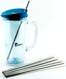 Bubbaenvy32 Cocostraw 4vex 4 Pack For Bubba Envy 32 And 48 Count Of 1 Stainless Steel