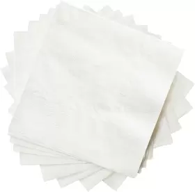 Cp-wbn-500 Comfy Package Gusto 500 Count White Beverage Napkins 1-ply Bulk Cocktail Restaurant
