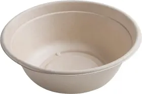 42rb40 Conserveware Bowls Fineline 40 Ounce Round Bowl Tan 8 Inch 300/count