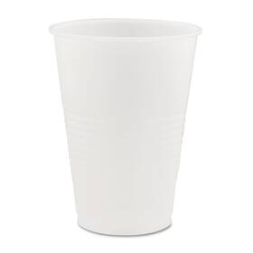 Container 313110019085 Y14 14 Oz Trans Ribbed Wall Ps Cup Case Of 1000