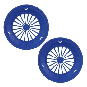 Cooking Concepts 824228041740 Bright Colored Plastic Paper Plate Holders For 9 Inch Plates 8 Piece S
