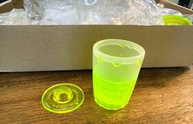 Crazy Glow 30311 Directglow 2oz 100ct Neon Assorted Blacklight Plastic Shot Glasses Party