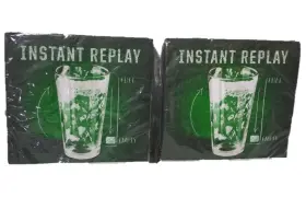 Creative Converting 039938315870 2 Packs 60 Total 2-ply Paper Napkins Instant Replay Football